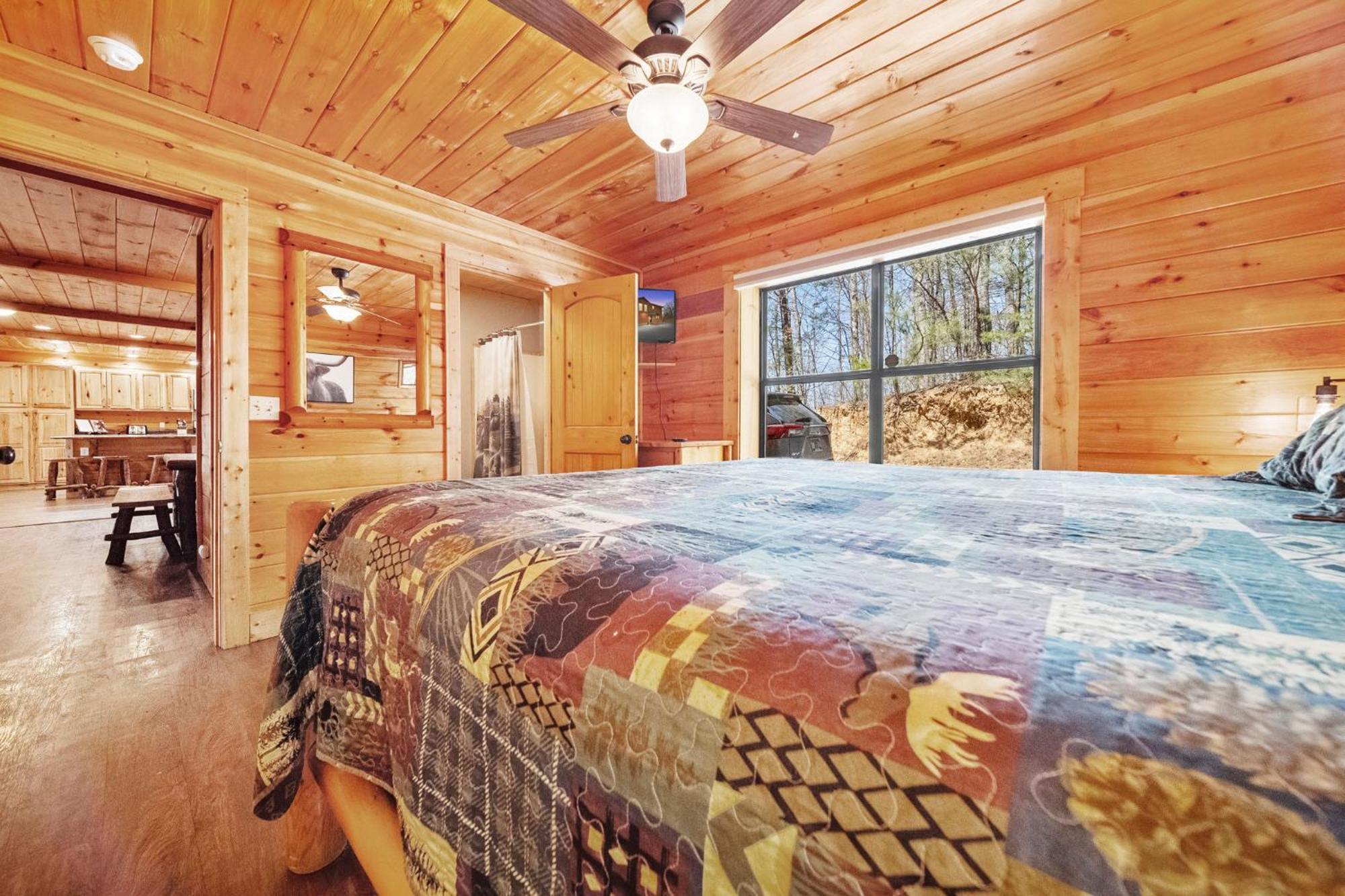 Stairway To Heaven Cabin By Staycating جاتلينبرج المظهر الخارجي الصورة